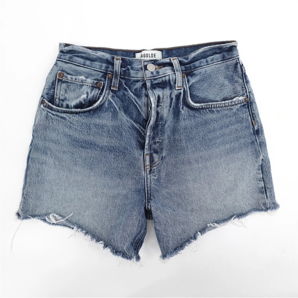 Agolde Jean shorts cutoff Riley